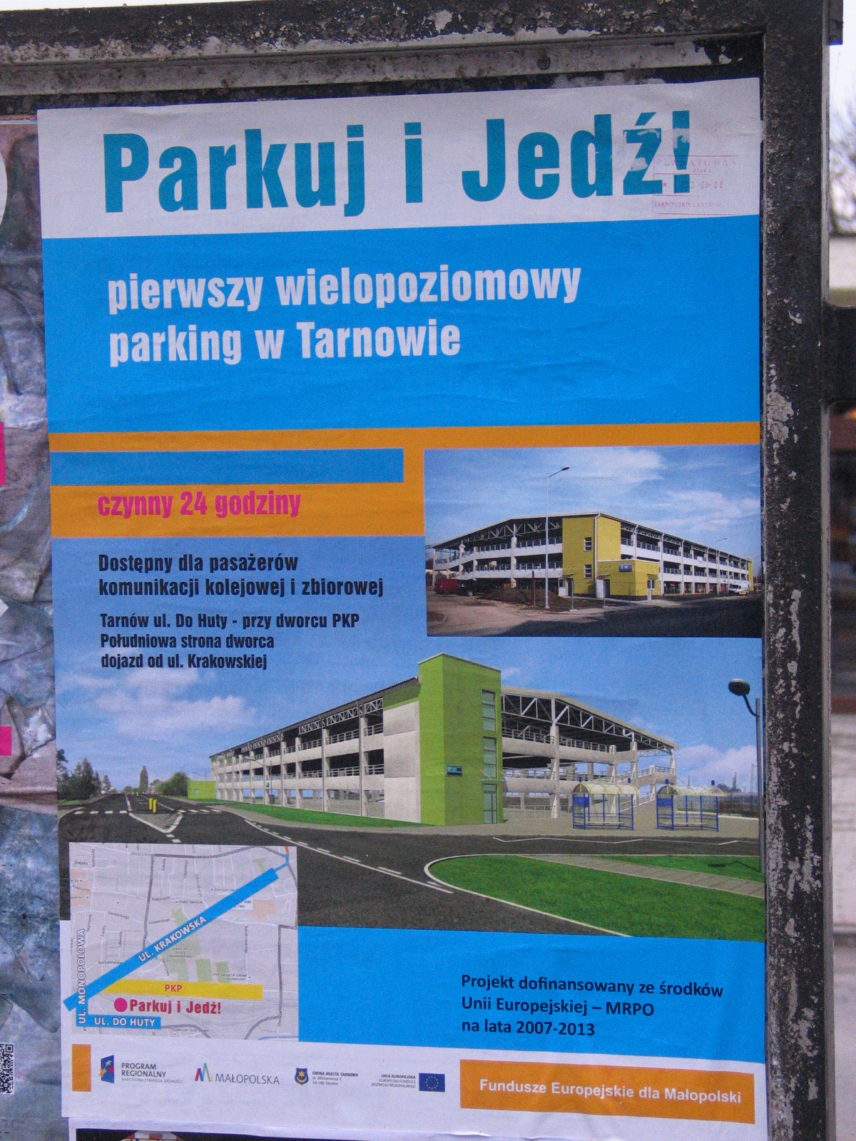 jeden z wielu plakatów jakie pojawiły się w ostatnim tygodniu na mieście