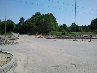 i znowu ul.Cmentarna - tym razem w kierunku wysypiska ¶mieci.